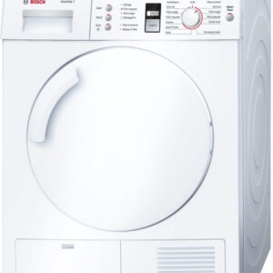 Sèche-linge 7 kg Bosch à condensation – Tambour inox 112 L – Programmes express